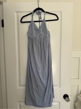 Sundry Tie-Back Midi dress